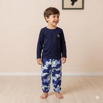 Conjunto Mauricinho Masculino Infantil Menino Calça Jogger Camisa Manga Longa Tamanhos 1/2/3/4/6/8