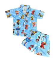 Conjunto Mauricinho Patrulha Canina A Tam.M (4-5 Anos)