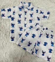 Conjunto Mauricinho Stitch