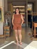 Conjunto mayanne shorts regata secia