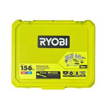 Conjunto mecânico RYOBI 156 para PC, conjunto de soquetes SAE e métrico com estojo Conjunto mecânico RYOBI 156 para PC, conjunto de soquetes SAE e métrico com estojo