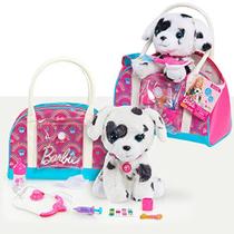 Conjunto médico de 9 peças para animais de estimação Barbie Hug & Kiss com filhote de cachorro dálmata, da Just Play