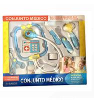 Conjunto Médico Infantil Azul Completo