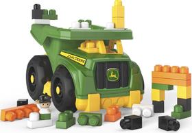 Conjunto Mega Bloks John Deere - Caminhão de Entulho para Montar