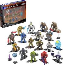 Conjunto Mega Construx Halo - 20º Aniversário - Figuras de Ação para Construção
