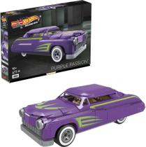 Conjunto Mega Construx Hot Wheels Purple Passion - Brinquedo de Construção