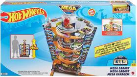 Conjunto Mega Garagem 70 cm Hot Wheels Mattel