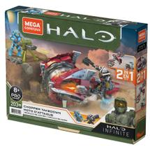 Conjunto MEGA Halo Infinite Chopper Takedown - Brinquedo de Construção de Veículos