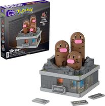 Conjunto Mega Pokémon Mini Motion Dugtrio - 350 Peças