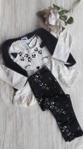 Conjunto meia estação com bolero