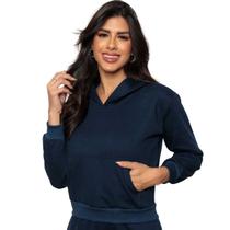Conjunto Meia Estação Moletom Com Blusa e Calça Feminino Tendência De Inverno Estilo Confort