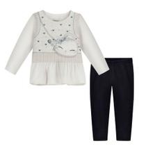 Conjunto Menina Alakazoo Blusa Modelli e Calça Plush Preto Tamanho:M
