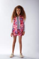 Conjunto Menina Anjo Kiki Xodó Colete 3 Peças - 4500030 Conjunto Menina Anjo Kiki Xodó Colete 3 Peças - 4500030
