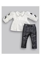 Conjunto Menina Bata Calça Anjos Baby Conjunto Menina Bata Calça Anjos Baby