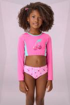 Conjunto Menina Blusa de Biquíni e Calcinha Somnii Conjunto Menina Blusa de Biquíni e Calcinha Somnii