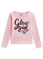 Conjunto Menina Blusa Manga Longa, short saia e Colete Brandili Mundi