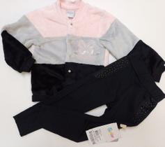 Conjunto Menina Blusa Pelo Luxo Calça Inverno Paraiso 14799 Conjunto Menina Blusa Pelo Luxo Calça Inverno Paraiso 14799