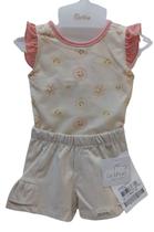Conjunto Menina Body Estampado Shorts LeBhua / Paraiso 13736 Conjunto Menina Body Estampado Shorts LeBhua / Paraiso 13736