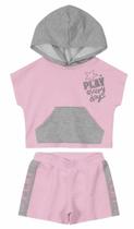 Conjunto Menina Com Capuz Carinhoso 6