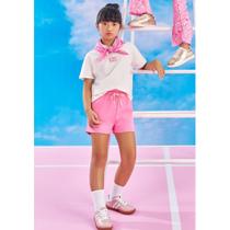 Conjunto Menina CowGirls Blusa Short e Lenço Beli.me Conjunto Menina CowGirls Blusa Short e Lenço Beli.me