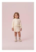 Conjunto Menina Creme Petit Cherie Conjunto Menina Creme Petit Cherie
