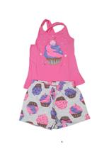 Conjunto menina cupcake camiseta + short original kyly Conjunto menina cupcake camiseta + short original kyly