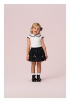 Conjunto Menina Festa Saia Petit Cherie Conjunto Menina Festa Saia Petit Cherie