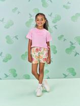 Conjunto Menina Hello Summer Rosa Mundo Cinti Conjunto Menina Hello Summer Rosa Mundo Cinti