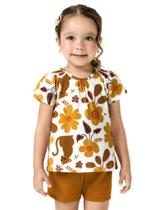Conjunto Menina Infantil Estampado Kyly Conjunto Menina Infantil Estampado Kyly