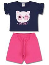 Conjunto Menina Infantil Feminino Verão Tamanho 1 Ao 10 Conjunto Menina Infantil Feminino Verão Tamanho 1 Ao 10