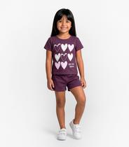 Conjunto Menina Infantil Seletc Roxo Conjunto Menina Infantil Seletc Roxo