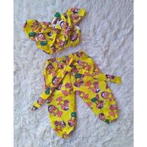 Conjunto Menina Infantil Temático Ciganinha Magali