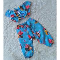 Conjunto Menina Infantil Temático Ciganinha Minnie ( Azul) Conjunto Menina Infantil Temático Ciganinha Minnie ( Azul)