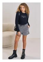 Conjunto Menina Inverno Preto Vick&Vicky