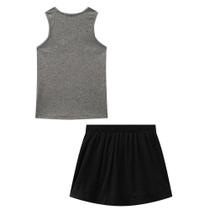 Conjunto Menina Lilimoon Regata Canelada e Saia Balonê Tecid Tamanho:18Cor:Igual da foto