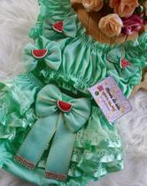 conjunto Menina melancia conjunto Menina melancia