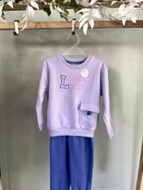 Conjunto Menina Moletom Smile TMX