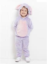 Conjunto Menina Pelo Bordado Forrado Inverno Lessa Rf B9016