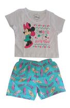 Conjunto Menina Personagem Semi Cropped Meia Malha e Shorts Tactel Conjunto Menina Personagem Semi Cropped Meia Malha e Shorts Tactel