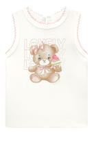 Conjunto Menina Regata Estampa Urso com Strass Somnii Conjunto Menina Regata Estampa Urso com Strass Somnii