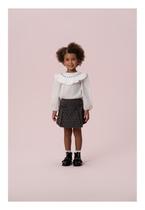 Conjunto Menina Saia Preto Petit Cherie