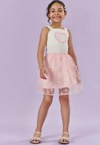 Conjunto Menina Short Saia Regata Saia Rosa Kukiê