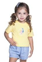 Conjunto Menina Shorts Estampado Have Fun