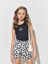 Conjunto Menina Sweet Cherry Preto Beli.me