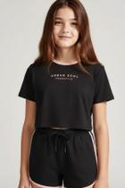 Conjunto Menina Verão Detalhe Gola e Frase Minty Conjunto Menina Verão Detalhe Gola e Frase Minty