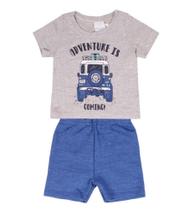 Conjunto Menino aBebê Verão Calor Infantil Camiseta e Bermuda - MalweeKids Conjunto Menino aBebê Verão Calor Infantil Camiseta e Bermuda - MalweeKids