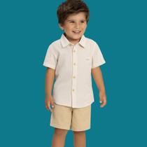 Conjunto Menino Alakazoo Camisa Tecido e Bermuda Stretch Off Conjunto Menino Alakazoo Camisa Tecido e Bermuda Stretch Off