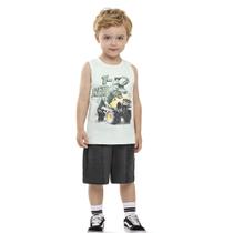 Conjunto Menino Angerô Regata Algodão T-Rex e Bermuda Moleti Tamanho:3Cor:Igual da foto Conjunto Menino Angerô Regata Algodão T-Rex e Bermuda Moleti Tamanho:3Cor:Igual da foto