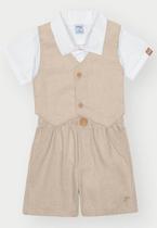 Conjunto Menino Arrumado Areia Divertto