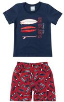 Conjunto Menino Bebê Verão Calor Camiseta e Bermuda - MalweeKids Conjunto Menino Bebê Verão Calor Camiseta e Bermuda - MalweeKids